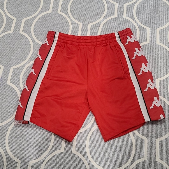 Kappa Pants - Kappa Red Shorts